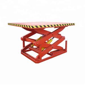 Alta Stabilità Personalizzare Stazionario Idraulico a Doppia Forbice Tavolo per il trasporto di merci - Product Image 2