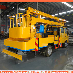 DFAC nuovo isolato bracci di lavoro aereo 14 m 16 m 18 m telescopica idraulica boom piattaforma aerea <span class=keywords><strong>camion</strong></span> per la vendita - Product Image 2