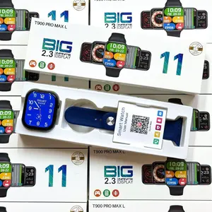 Nouvelle montre intelligente <span class=keywords><strong>T900</strong></span> <span class=keywords><strong>PRO</strong></span> <span class=keywords><strong>MAX</strong></span> <span class=keywords><strong>L</strong></span> transfrontalière, écran carré AMOLED 2.02 pouces pour appels, multifonction, étanche à <span class=keywords><strong>l</strong></span>'eau, vente en gros - Product Image 3