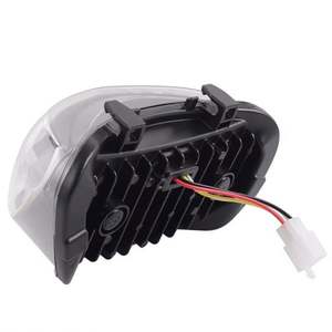 Ensemble de phares LED pour moto Yongjin avec anneau halo blanc pour <span class=keywords><strong>Yamaha</strong></span> <span class=keywords><strong>JOG</strong></span> - Product Image 3