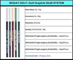 Tige de golf en fibre de carbone flexible avec logo personnalisé, couleur au choix, flex S~L et longueur 38''-45'', <span class=keywords><strong>prix</strong></span> usine, en vente - Product Image 3