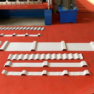 Máquina Formadora de Rollos de Láminas, Máquina para Fabricar Láminas Metálicas Corrugadas, Máquina para Fabricar Láminas para Techos de Triple Capa - Product Image 6