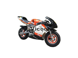 Mini moto électrique Power Minimoto, mini pitbike, moto tout-terrain pour enfants, mini moto de poche, minicross 36V 800W - Product Image 2