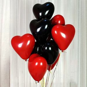 Wedding Valentine's Day Mother's Day Banquet Decoration Double <b>Balloon</b> 12 Inch <b>Heart</b> Love Pomegranate Red Latex <b>Balloon</b> - Product Image 5