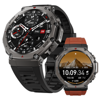 Reloj Inteligente GPS DM58 de 1.43 Pulgadas con Pantalla AMOLED IPS, Resistente al Agua 5ATM, Monitor de Frecuencia Cardíaca y Oxígeno en Sangre, Compatible con IOS y Android, Magnético