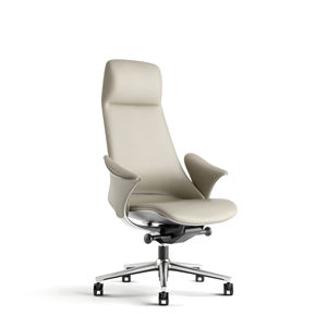 Chaises de bureau en gros Chaise de bureau moderne à dossier haut en cuir Mobilier de bureau Chaise pivotante de direction en cuir pour salle de réunion - Product Image 1
