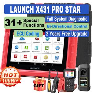 Sıcak Satış Profesyonel Launch X431 <span class=keywords><strong>Pro</strong></span> Elite Star VAG Kılavuzu FCA AutoAuth Otomotiv Teşhis Cihazları BMW için Obd2 Tarayıcı - Product Image 1