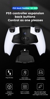 Nouveau x pro adaptateur de pagaie arrière pour xbox série x/s contrôleur bouton arrière clé d'extension de fixation pour nintendo switch Console
