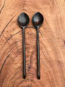 ช้อนไม้สำหรับทำอาหารในครัวและเสิร์ฟ ทำจากไม้ธรรมชาติ ทนความร้อน ทนทาน ผิวเรียบ ปลอดภัยสำหรับกระทะเคลือบ - Product Image 5