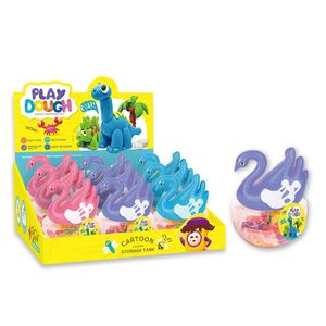 Ensemble de modelage en pâte à <span class=keywords><strong>modeler</strong></span> <span class=keywords><strong>Montessori</strong></span> 12 couleurs Creative Smart Kids Clay Play Dough DIY Game with Cute Container Sensory Feature - Product Image 6