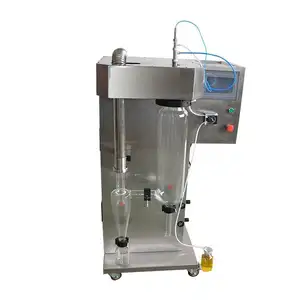 Mini pequeno laboratório vidro centrífuga secagem máquina pulverizador secador equipamento para leite em pó seco