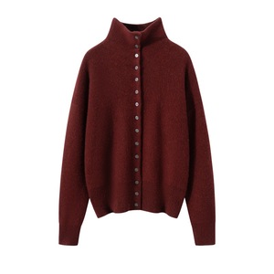 शरद ऋतु सर्दियों के नए 100% शुद्ध मोहेहेल्टर फीता पूर्ण आस्तीन ऊन लाइनर पुष्प स्लिम-फिट यूनिसेक्स - Product Image 4