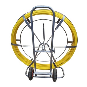 Cable de fibra de vidrio FRP de 8mm, 9mm, 10mm, 11mm, 250m, 300m para trazado de cables, varilla pasacables y conducto de cableado - Product Image 1