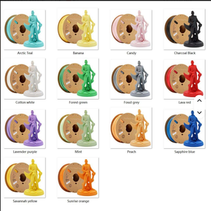 เส้นพลาสติกสำหรับพิมพ์ 3 มิติ Polymaker PolyTerra PLA ชีวภาพ แบบด้าน ขนาด 1.75/2.85 มม. - Product Image 3