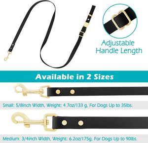 High Quality OEM Custom Luxury Fashion Personalized Logo Rivet Adjustable PU Leather Padded Print <b>Dog</b> <b>Collar</b> and Leash Set - Product Image 4