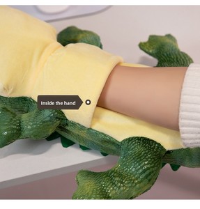 Simulación personalizada por lotes de serpientes de animales terrestres anfibios de 50 centímetros-Marionetas de mano de felpa como regalos creativos - Product Image 6