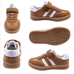 รองเ<span class=keywords><strong>ท</strong></span>้าลำลองเด็กผู้ชายพื้นนิ่มกันลื่นแฟชั่นใหม่สไตล์กลางแจ้งขายส่ง รองเ<span class=keywords><strong>ท</strong></span>้ากีฬาเยอรมันสไตล์นักเรียนสำหรับเด็กผู้หญิง - Product Image 2