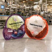 Sachets souples personnalisés uniques à contour, avec encoche de déchirement et ouverture facile, pour produits alimentaires variés et bonbons