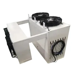 2023热卖1hp水冷空冷冷室冷冻机压缩机制冷整体单块冷凝机组