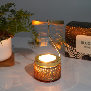 Set di scatole regalo per candele rotanti dorate a forma di candela profumata decorativa regalo di vendita calda - Product Image 4