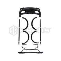 Zhous Design fibre de carbone garde-boue fusées jupe latérale lèvre avant pare-chocs arrière Kit de carrosserie pour nouveau Range Rover Sport L461