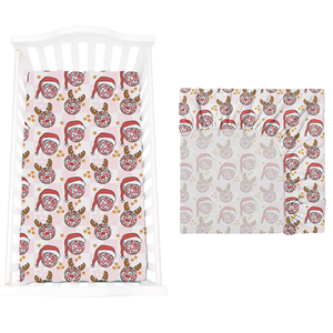 Hot Selling Bamboo <strong>Crib</strong> Sheets Wholesale Christmas Gifts for Kids <strong>Bedding</strong> <strong>Set</strong> Sheet <strong>Set</strong> for Baby <strong>Crib</strong> for Kids Sleepwear - Product Image 3