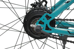 Vélo de montagne tout-terrain avec moteur arrière intégré, pneu 27,5*2,10, moteur brushless 36V 250W, batterie lithium 15Ah dissimulée, 7 vitesses, étanche - Product Image 5