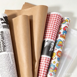 Papier de soie anti-graisse directement de l'usine pour emballage de boîtes cadeaux avec logo personnalisé, impression UV, anti-rayures, anti-poussière, papier intérieur - Product Image 6