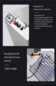 Machine de découpe automatique électrique pour fruits et légumes en bâtonnets : igname, pomme de terre, carotte, radis, patate douce, concombre - Product Image 5