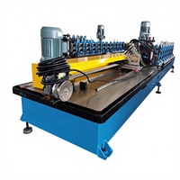 Machine de profilage de sections de plafond en tuiles vernissées à grande vitesse 60 m/min avec découpe hydraulique, moteur et boîte de vitesses contrôlés par PLC