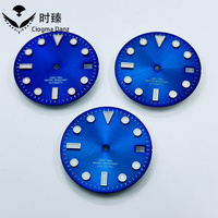 Vente directe d'usine, cadran de montre NH35, date, luminescent, noir, bleu, vert, rouge, argent, vente en gros, personnalisation DIY