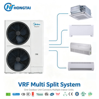 Unité extérieure VRF Midea de haute qualité R32 8-30HP 22,4-85kW à raccordement rapide sans brasage pour écoles