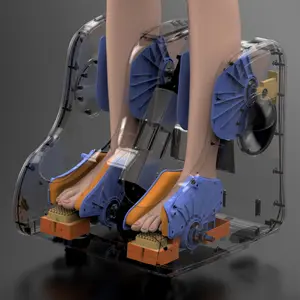 جهاز تدليك الساق للكاحل والقدمين شياتسو في الحماية الصحية لتدليك القدم بالاهتزاز مدلك الساق للقدمين