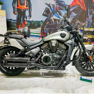 Motocyclette Benda Black Flag <span class=keywords><strong>500cc</strong></span>, grande cylindrée, style rétro, châssis pneumatique, deux cylindres, essence. - Product Image 3