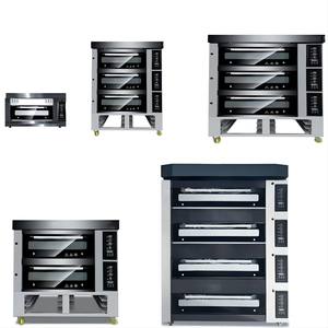 Oven Panggang Gas Stainless Steel DEBACK Baru, Oven Dek Konveyor Komersial untuk Pembuatan Roti Industri, Produktivitas Tinggi - Product Image 6