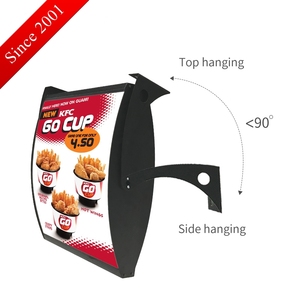 Đèn <span class=keywords><strong>LED</strong></span> Chiếu Sáng Phía Sau Nhà Hàng Chungkong, Giá Treo Hai Mặt, Hiển Thị Menu, Hộp Đèn - Product Image 2