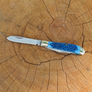 Traditional 2-in-1 Double Blade Folding <strong>Knife</strong> Ox <strong>Bone</strong> <strong>Handle</strong> Camping Outdoor Survival Self-Defense EDC Pocket <strong>Knife</strong> - Product Image 4