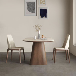 Ensemble table et chaises de style nordique, 4 pièces, gain de place pour salle à manger - Product Image 4