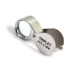 Có thể gập lại Pocket Jewelry <span class=keywords><strong>Loupe</strong></span> 30x21 Mét jewelers Eye Magnifying Glass mini Triplet Lupa kính lúp - Product Image 3