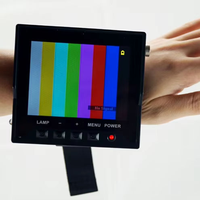 Écran LCD numérique haute résolution de 3,5 pouces, moniteur multifonctionnel, prend en charge les tests de caméra AHD/TVI, batterie au lithium intégrée