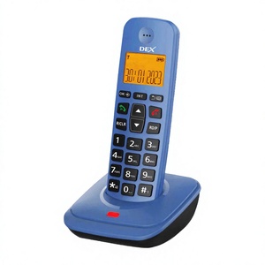 Téléphone fixe <span class=keywords><strong>sans</strong></span> <span class=keywords><strong>fil</strong></span> numérique <span class=keywords><strong>DECT</strong></span> extensible avec fonction d'enregistrement de carnet d'adresses - Product Image 1