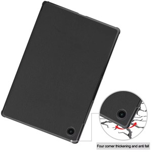 Funda para <span class=keywords><strong>Samsung</strong></span> <span class=keywords><strong>Galaxy</strong></span> <span class=keywords><strong>Tab</strong></span> <span class=keywords><strong>A8</strong></span> <span class=keywords><strong>2021</strong></span>, a prueba de golpes, triple Funda de cuero PU para tableta de 10,5 pulgadas - Product Image 6