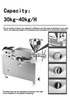 Facile à utiliser la machine de presse d'huile de Vevor/machine d'extraction d'huile pour des fèves de cacao