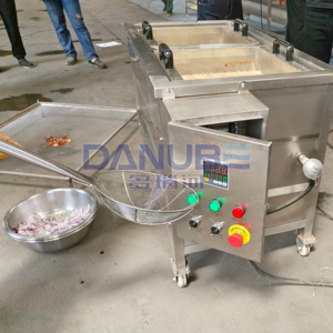 เครื่องทอดกุ้งกรอบแบบมืออาชีพ สายการผลิตกุ้งกรอบแบบต่อเนื่อง - Product Image 3