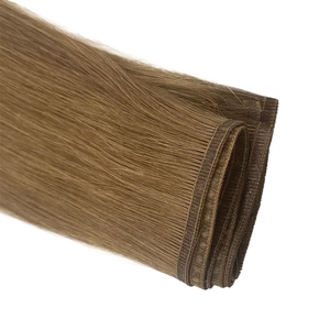 Extensions de cheveux en trame PU en gros, qualité supérieure, 100% cheveux humains, provenance unique, double tirage, extensions de cheveux en trame PU Genius - Product Image 1