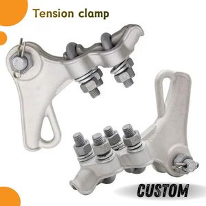 Abrazadera de Tensión de Alambre Pre-torcido Factor Price, Abrazadera de Tensión Pequeña <span class=keywords><strong>para</strong></span> Accesorios de Cable Aéreo - Product Image 1