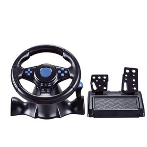 <span class=keywords><strong>Volante</strong></span> con Cable para Juegos <span class=keywords><strong>de</strong></span> Carreras para <span class=keywords><strong>PS2</strong></span>/PC - Product Image 1