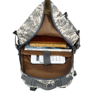 Sac à dos tactique Oxford 900D personnalisé, faible MOQ, 45L, poche Molle, sac d'assaut, sac de randonnée, sac de trekking, fermeture éclair, imperméable, OEM - Product Image 4