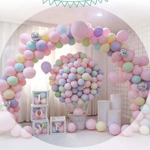 Full Size Latex Balloon Samples Color Mixing High Quality Standard Pearlescent Metal Macaron Retro Color Balloons - Product Image 3