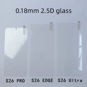 Protector de Pantalla de Vidrio Templado 2.5D para Samsung Galaxy S26 Ultra, Compatible con Sensor de Huella Dactilar, 9H, <span class=keywords><strong>Película</strong></span> de Vidrio de 0.18mm para Teléfono Celular - Product Image 1